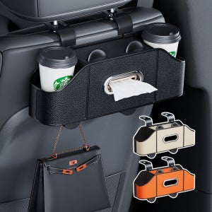 깔끔한 출행다용도 수납함 차량수납포켓 다용도 차량용수납포켓 대용량고급 가죽