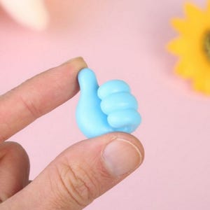 인테리어 귀여운 엄지 벽걸이 후크 다용도 정리 열쇠 욕실