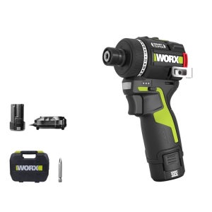 WORX WU129 충전 드릴 드라이버 2.0AH 배터리 2개