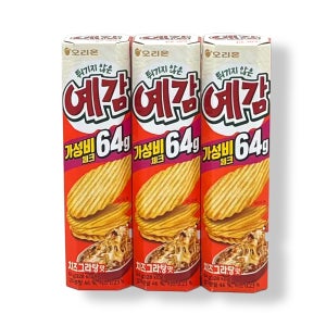 오리온 튀기지 않은 예감 치즈그라탕, 64g, 3개