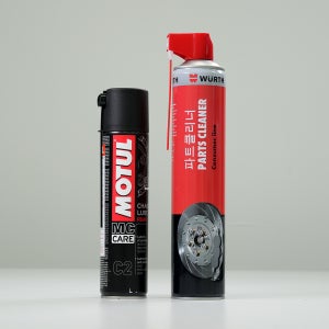 뷔르트 파츠크리너 700m X 모튤 체인루브 400ml 콤보
