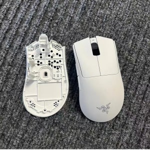 데스에더 V3 Pro 마우스 하우징 쉘 화이트 상하단 커버 데브삼 피트포함