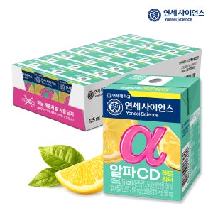 연세 알파CD 레몬워터 24팩 24개입, 1개