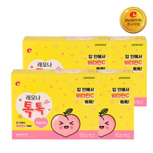 레모나 톡톡 비타민C 100포, 4개