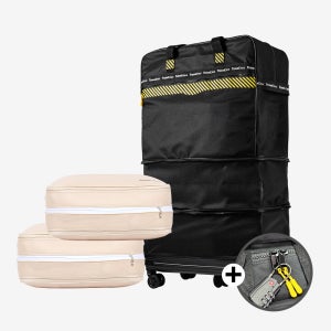 [트래블기어] 3단확장 이민가방 + 압축파우치 XXL 2개 세트