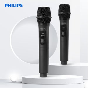 필립스 DLM3401TP 강의용 무선마이크 세트 앰프 휴대용 유튜브 공연용 노래방