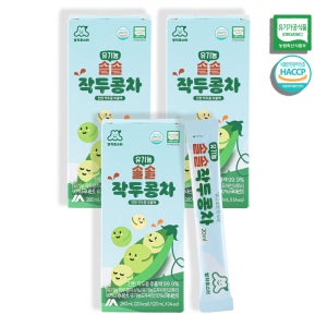 쌍치로스터 어린이 유기농 솔솔 작두콩차 액상스틱 14개입, 3개