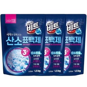 O2 산소표백제 리필 1.5kg, 3개