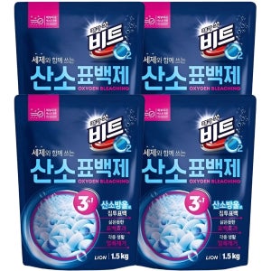 O2 산소표백제 리필 1.5kg, 4개