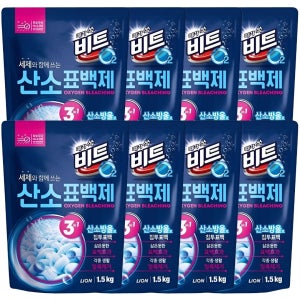 O2 산소표백제 리필 1.5kg, 8개