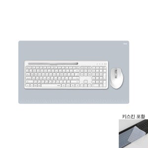 아이노트 KM780RB 무선 블루투스 키보드 마우스 세트 장패드 키스킨 화이트, 멤브레인