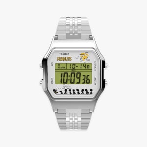타이맥스 x 피너츠 T80 스누피 75주년 전자시계 34mm TW2Y20000