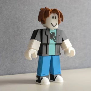 로블록스 베이컨헤어 3D프린팅 피규어 DIY 조립 키트