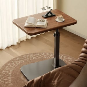 이동식테이블 높이조절 회전형 사이드테이블 침대 소파 노트북 책상
