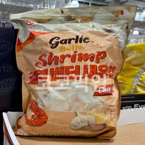 갈릭 버터 새우칩 575g 밸런스그로우 알새우칩 과자 대용량 코스트코