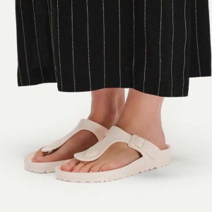 버켄스탁 보통발볼 지제 EVA 패션 쪼리 샌들 에그쉘