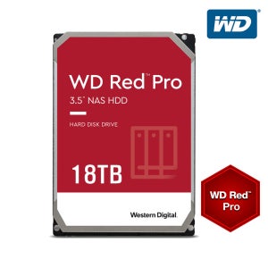 WD RED Pro 18TB WD181KFGX 7200/512M NASHDD 5년보증