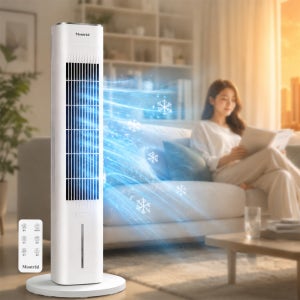 몽트라드 냉풍기 가정용 이동식 에어쿨러 저소음 리모콘 MTF-2000W