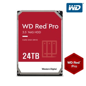 WD RED Pro 24TB WD241KFGX 7200/512M NASHDD 5년보증