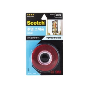 3M 테이프 강력 투명폼 양면 CL120 소재용