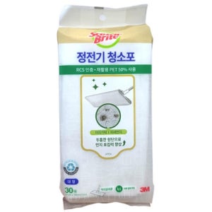 3M 정전기 청소포 리필 대형 30매 NEW