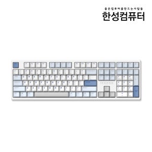 한성 TFG Magnetox 2XF 저소음 듀얼 가스켓 염료승화 108키 8K 게이밍키보드 멀티파스텔