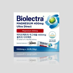 바이오렉트라 마그네슘 400 울트라 다이렉트 1300mg x 30포
