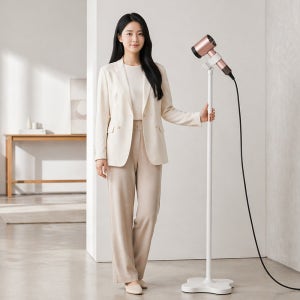 에스테 드라이기거치대 스탠드 핸즈프리 각도 높이조절 헤어드라이기 거치대 반려동물 스텐딩