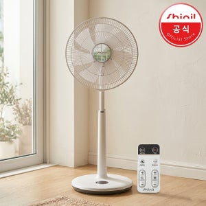신일 프리미엄 BLDC 12단 리모컨선풍기 35CM 7엽 가정용 무소음 저소음 아기바람