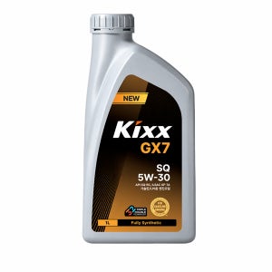 KIXX 킥스 GX7 SQ 5W-30 가솔린 LPG 100% 합성 고급 엔진오일 1L /GS칼텍스