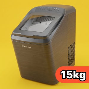 가정용 미니 스텐 제빙기 휴대용 사무실 소형 15kg 얼음 제조기 아이스메이커 기계