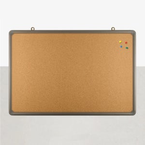 벽걸이 알림 코르크 게시판 보드 압정용 메모부착 콜크 학교 복도 포토보드
