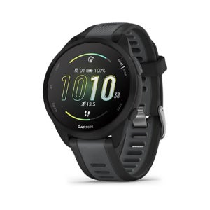 가민 포러너 165 러닝 GPS 스마트워치 블랙/슬레이트, 43mm