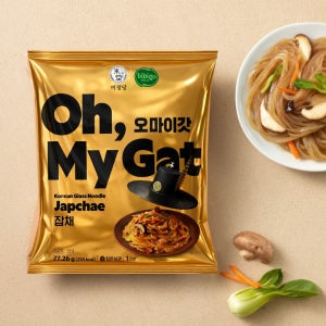 2분완성 비비고 오마이갓 잡채 77.26g, 8개