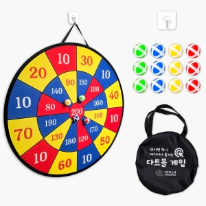벨크로 다트 게임 대형 찍찍이 다트던지기