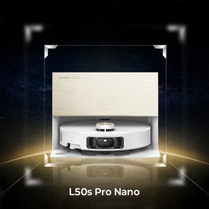 [런칭 특가] 드리미 L50s Pro Nano 로봇청소기 사이드 브러시 엉킴 방지 온수세척 열풍건조