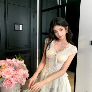 프라엘 프렌치 레이스 원피스