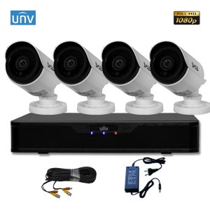화인츠 200만화소 4채널 CCTV 자가설치 실내 실외 카메라4개 20m HDD미포함