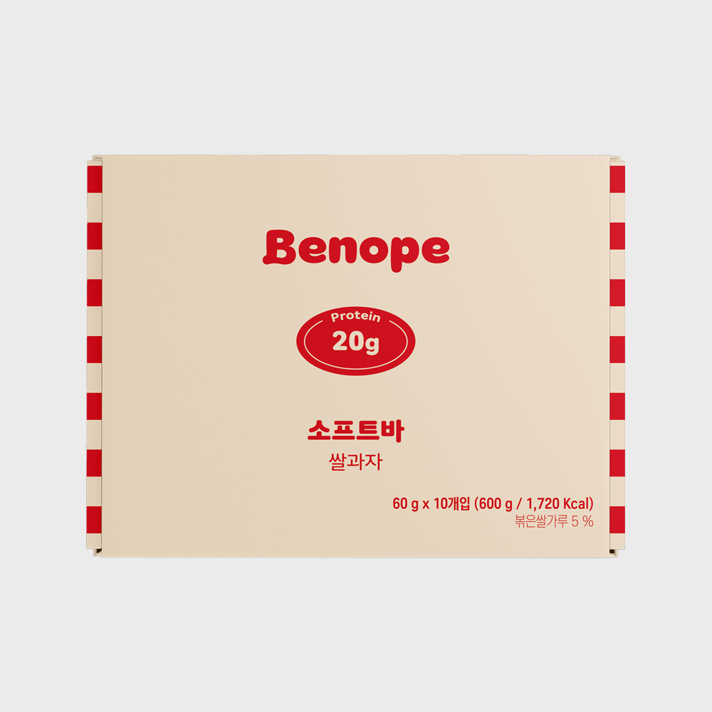 베노프 단백질바 쌀과자
