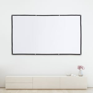 이동형 빔프로젝터 스크린(221x125cm) (16:9비율)