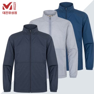 밀레 남성 여름 초경량 바람막이 자켓 ML 투톤멜란지 자켓 MLVUJ241