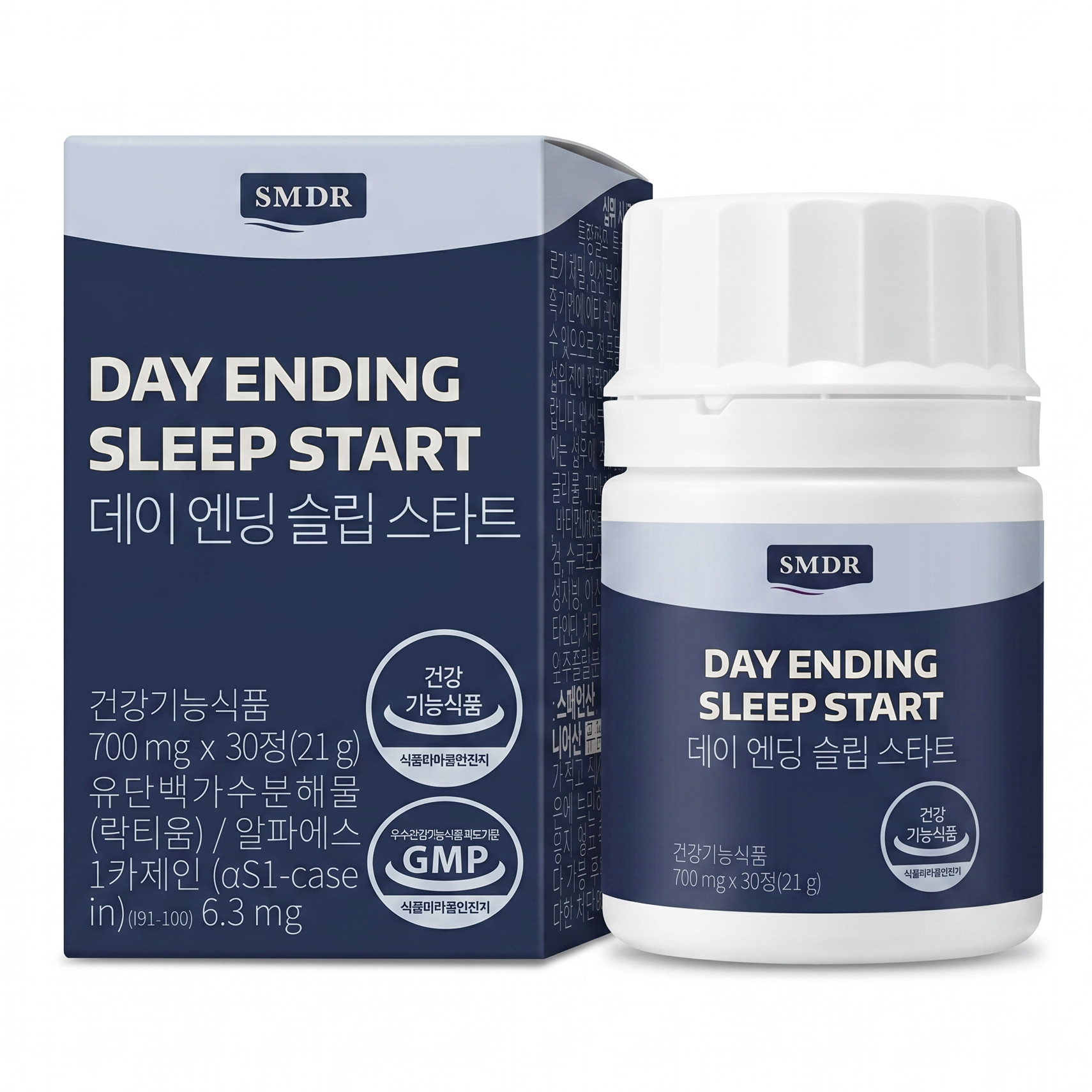 SMDR 데이엔딩슬립스타트 (락티움 <b>수면</b>의 질 개선에 도움을 줄 수 있음)