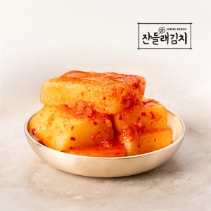 잔들래김치 해장섞박지 무석박지 국내산 무 1.5kg, 1개
