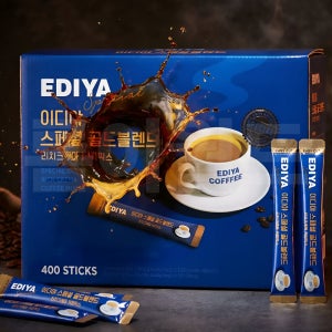 이디야 골드블렌드 커피믹스 11g 스틱커피 사무실 대용량 캠핑 부드러운