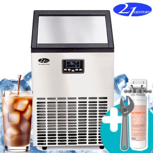 21센추리 업소용제빙기 ICE-50K +필터+방문설치 카페 식당 대용량 얼음 1일 50Kg 쾌속