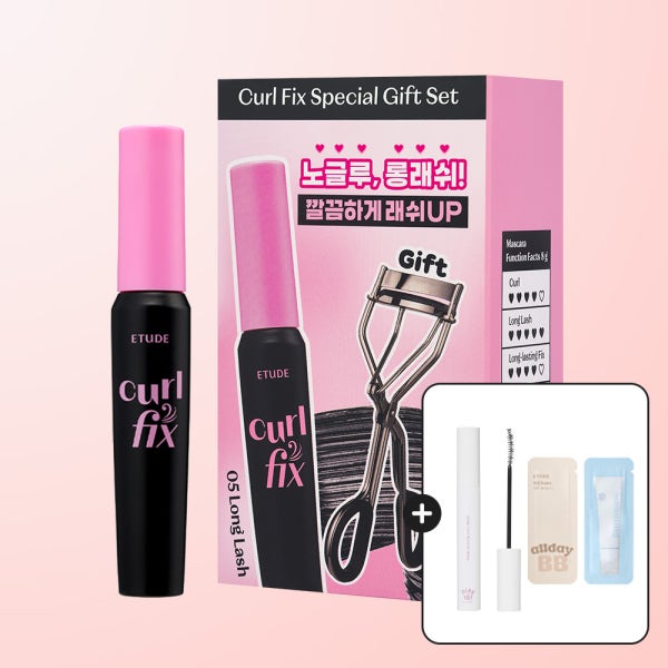 [에뛰드] 컬픽스 마스카라 기획, 단품 8g[GIFT엣지컬부스터베이스크림]