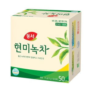 동서 현미녹차 티백 1.5g 50개입, 1개