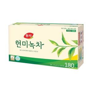 동서 현미녹차 티백 1.5g 180개입, 1개