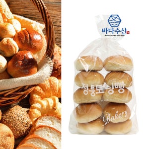 삼립 정통 모닝빵 270g 냉동(27g X 10개입)
