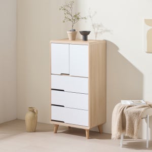 힐링 히트 600 콤비 서랍장 높은 수납장 멀티 키즈수납장